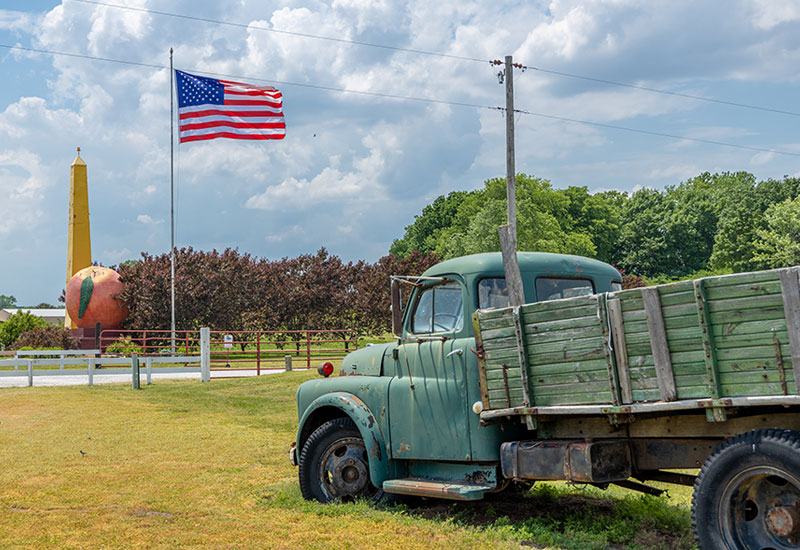 Old pickup truck